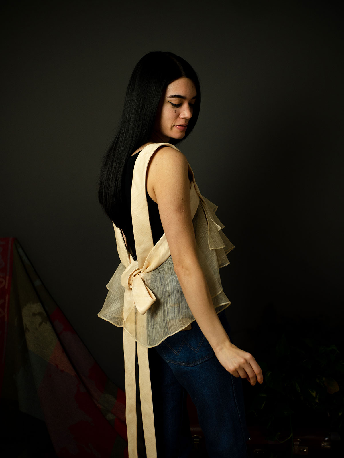 Asymmetrical Wave Apron - Image 2