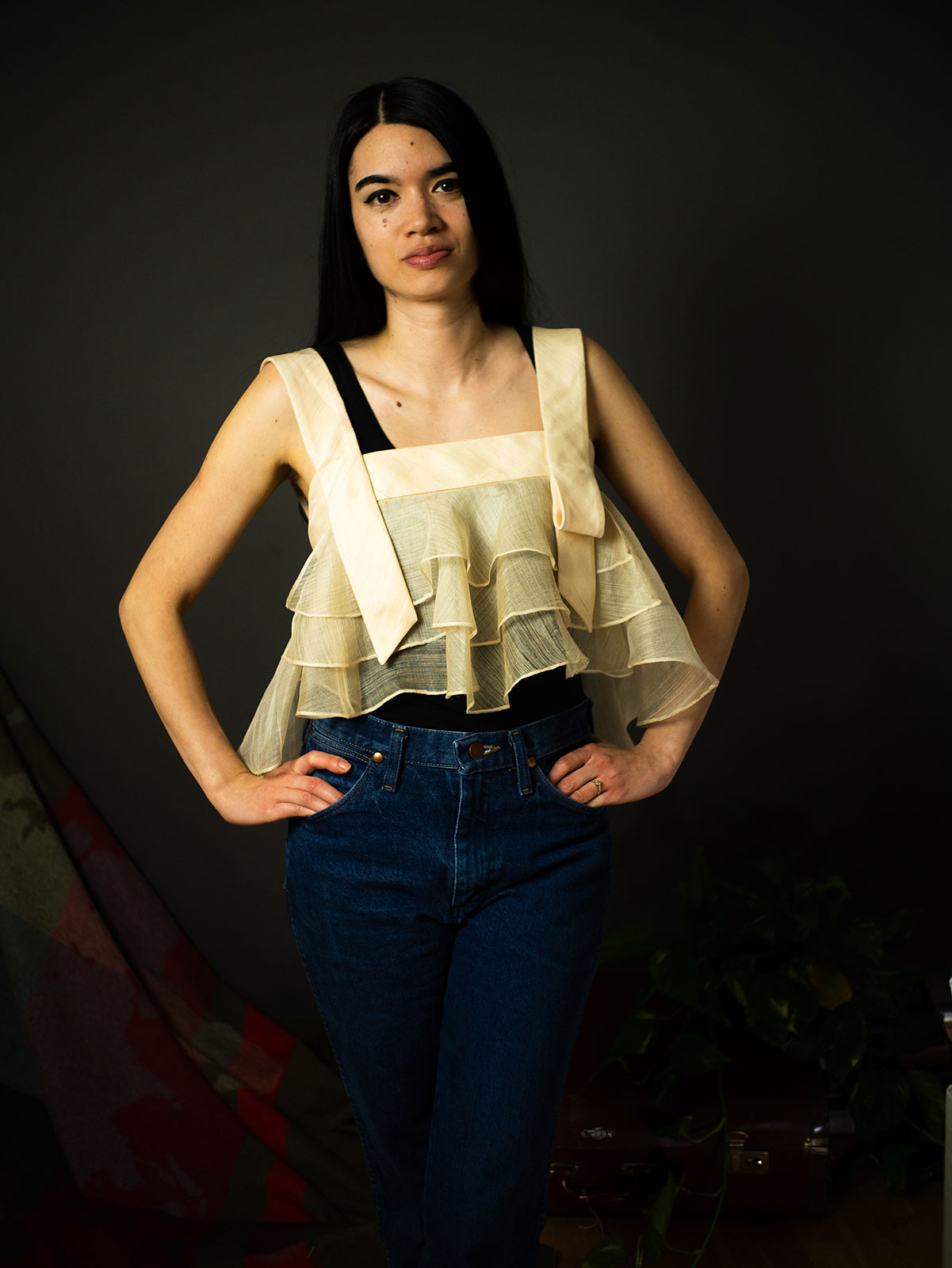 Asymmetrical Wave Apron - Image 3