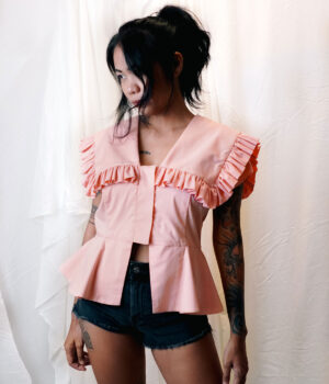 Bea Pleat Sailor Top