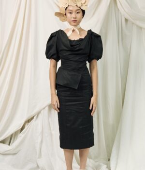 Bea Puff Pencil Dress